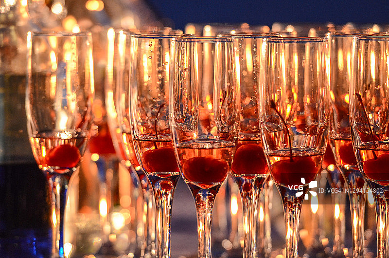 婚礼鸡尾酒图片素材