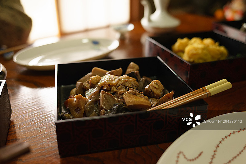 御节料理 - 日本新年食品图片素材