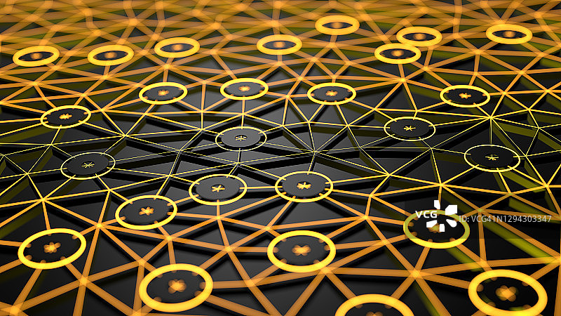 大数据网络抽象概念图片素材