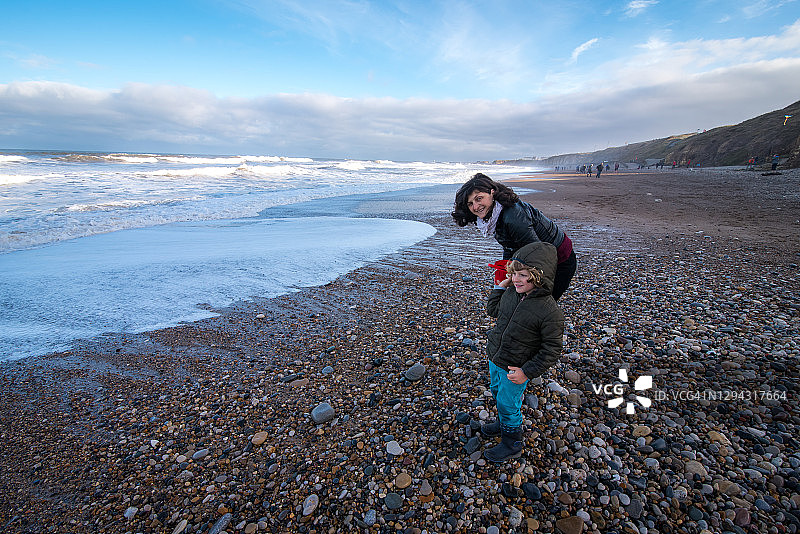 锡厄姆海滩图片素材