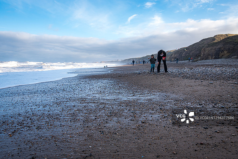 锡厄姆海滩图片素材