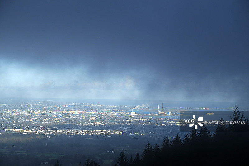 大海对天空的风景图片素材