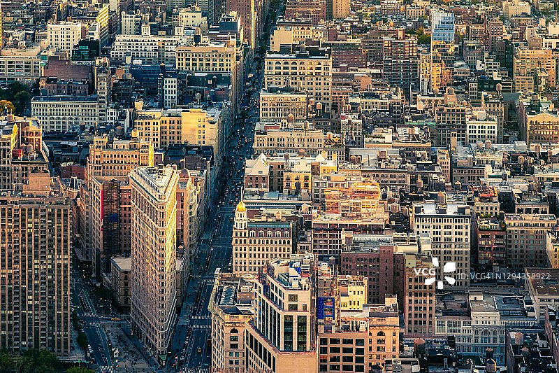 纽约日落图片素材