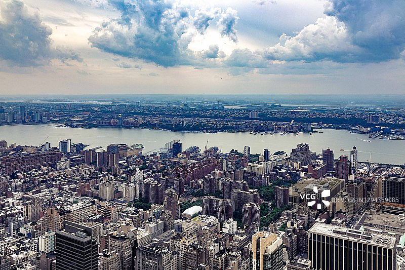 纽约日落图片素材