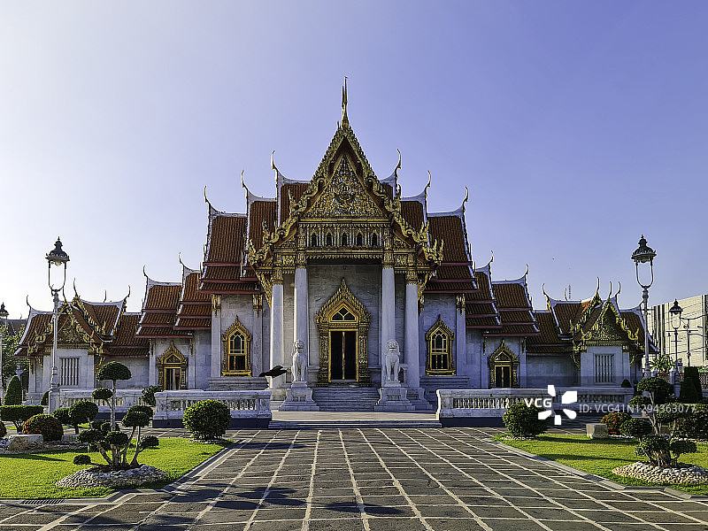 泰国曼谷的云石寺图片素材