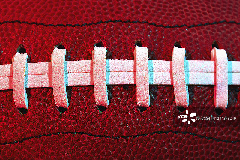 足球缝线细节图片素材