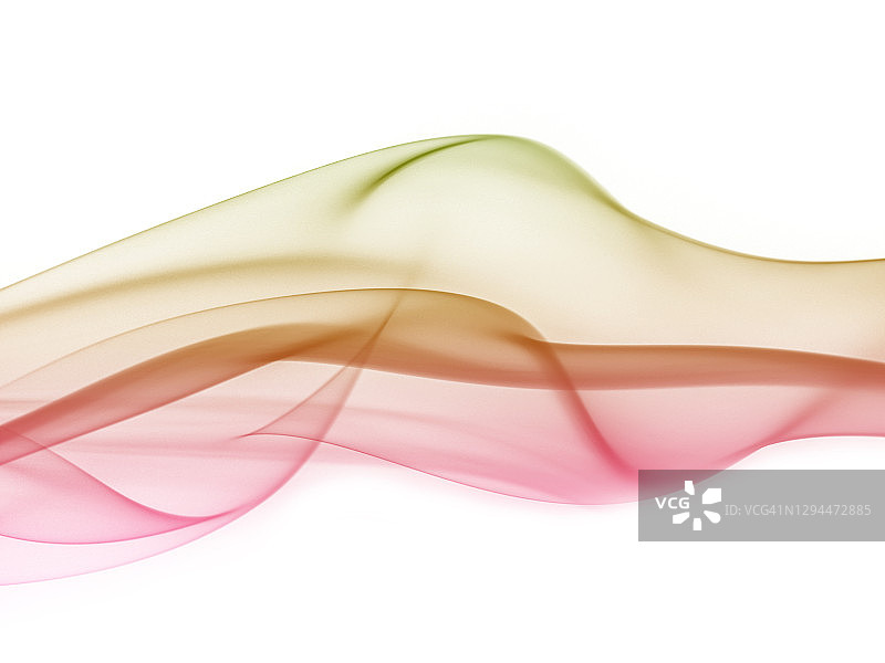 白底彩色烟雾特写图片素材