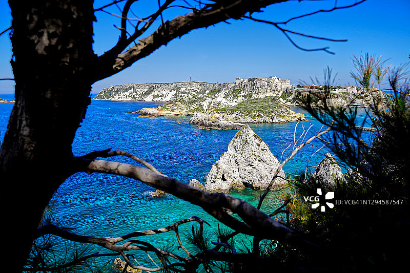 特雷米蒂群岛：圣多米诺岛的视角图片素材