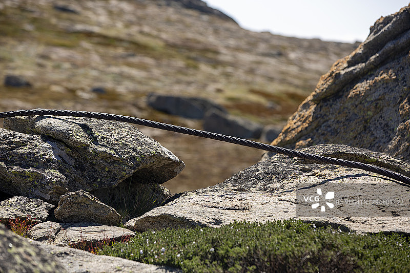 夏季的澳大利亚雪山图片素材