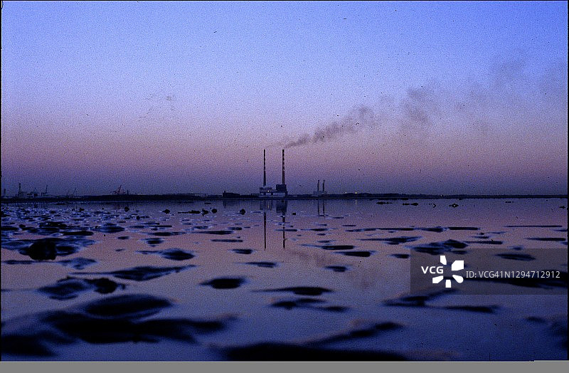 爱尔兰都柏林湾的鸽子屋图片素材