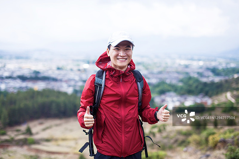 徒步旅行者图片素材