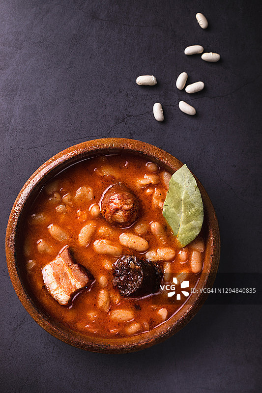 阿斯图里亚斯炖豆图片素材