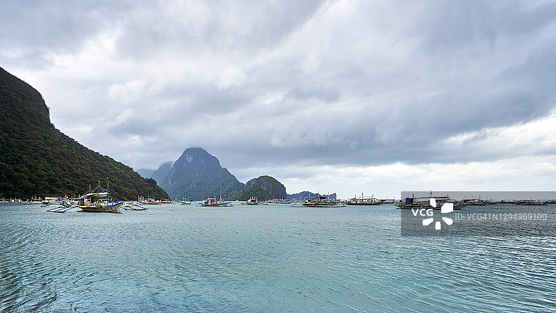 巴拉望群岛美丽风光图片素材