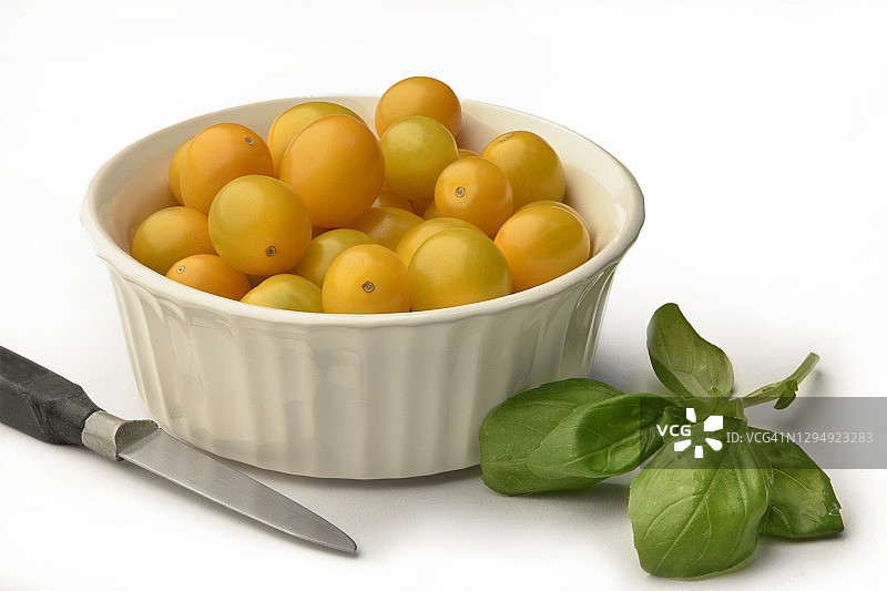 金色葡萄番茄图片素材