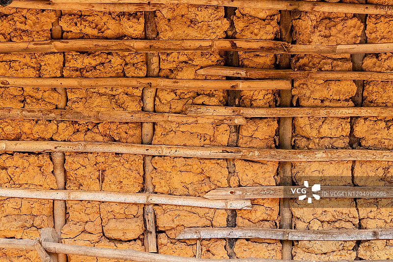 加纳的泥墙背景纹理图片素材