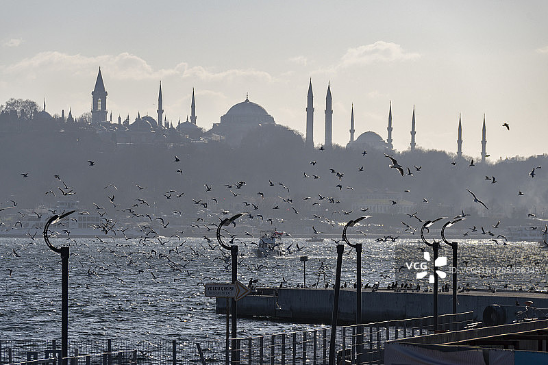 土耳其伊斯坦布尔半岛古迹图片素材