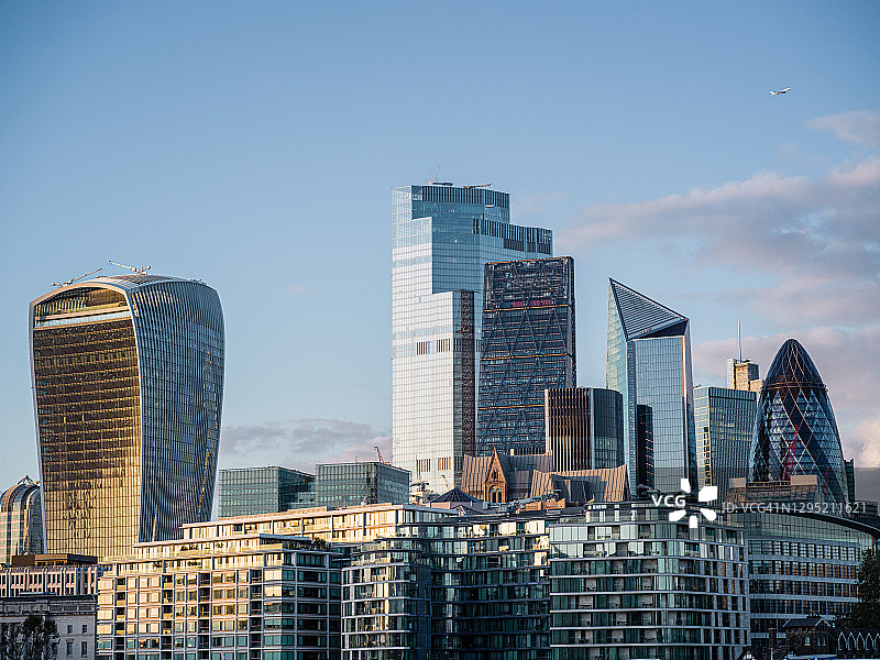 英国伦敦城市天际线图片素材