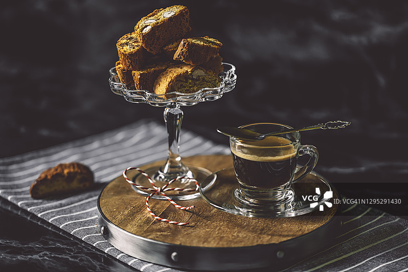 杏仁饼干图片素材