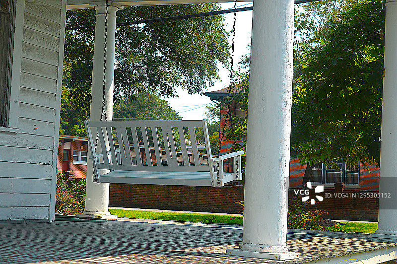 门廊秋千图片素材