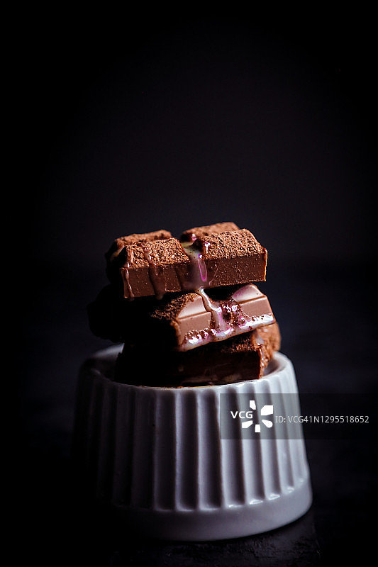 巧克力桌图片素材