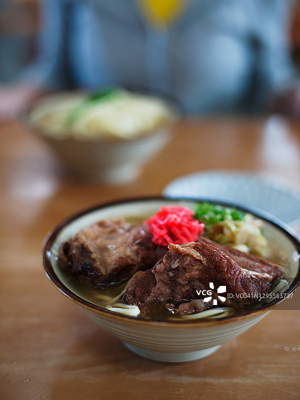 荞麦凉面图片素材