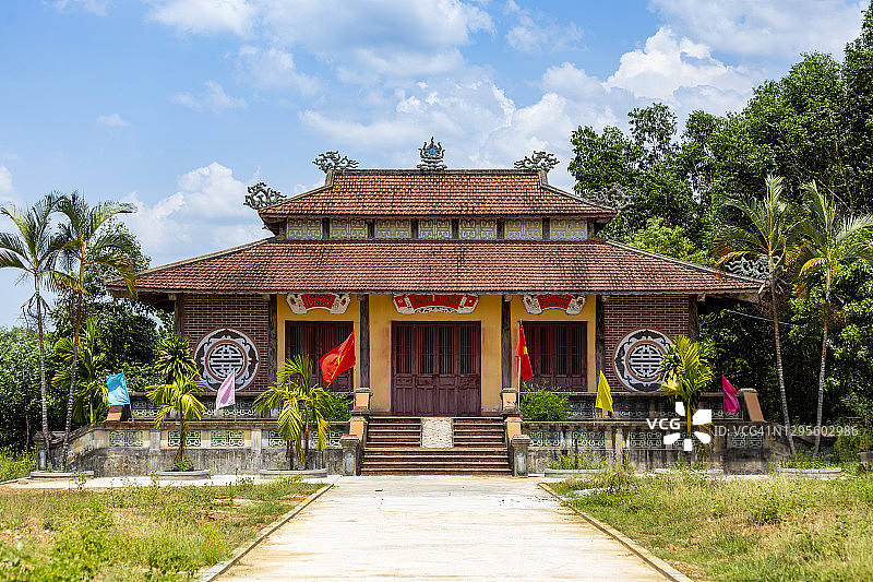 承天顺化省的佛教寺庙（越南）图片素材