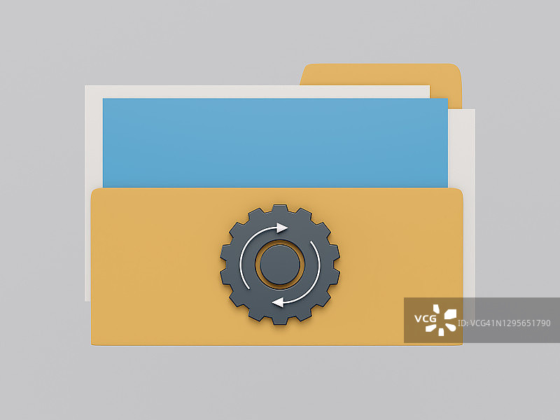 3D文件夹图片素材