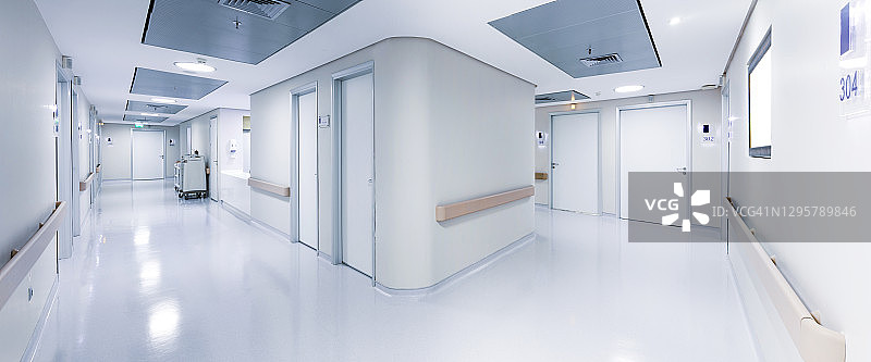 医院的走廊图片素材