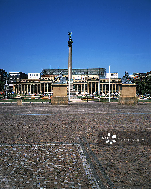 斯图加特城镇广场图片素材