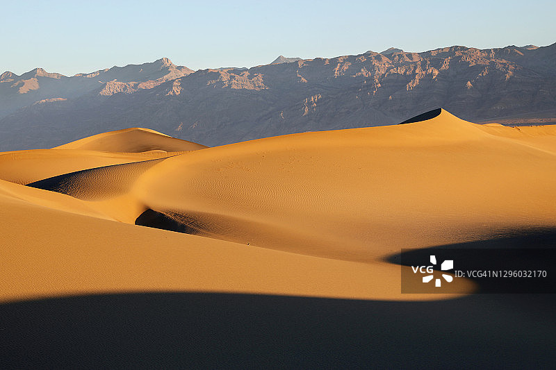 死亡谷的沙丘图片素材