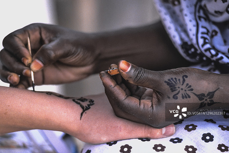 海娜纹身图片素材