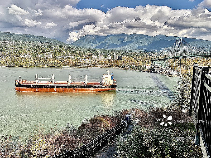 温哥华的秋天图片素材