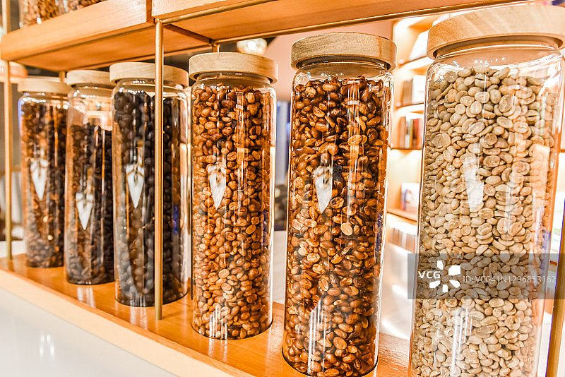 咖啡豆特写图片素材