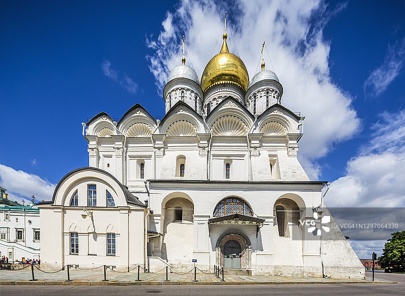 克里姆林宫天使长大教堂图片素材