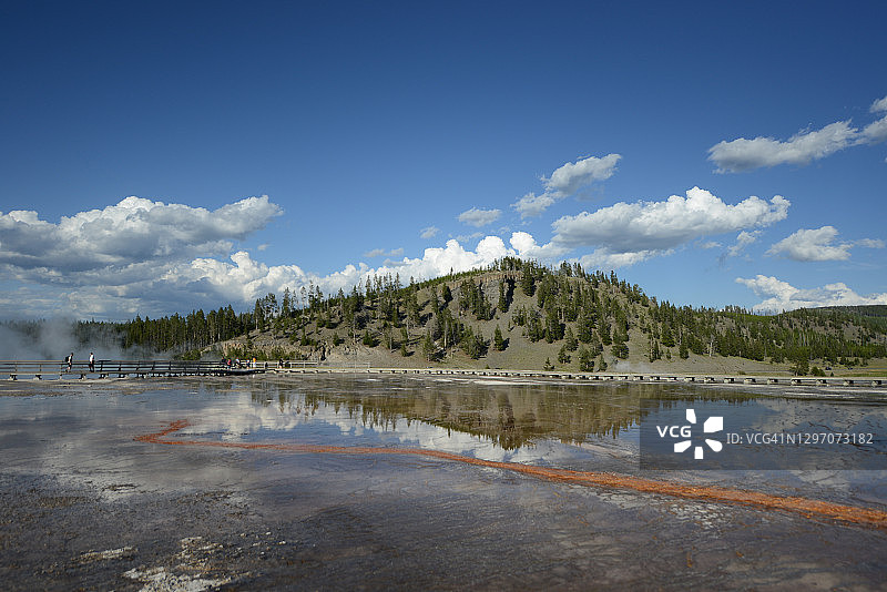 大棱柱弹簧特写图片素材