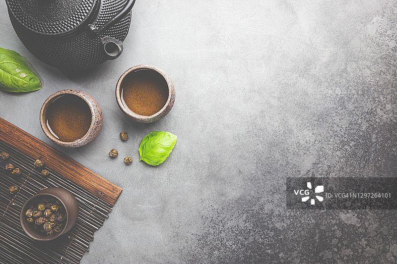 日式绿茶图片素材