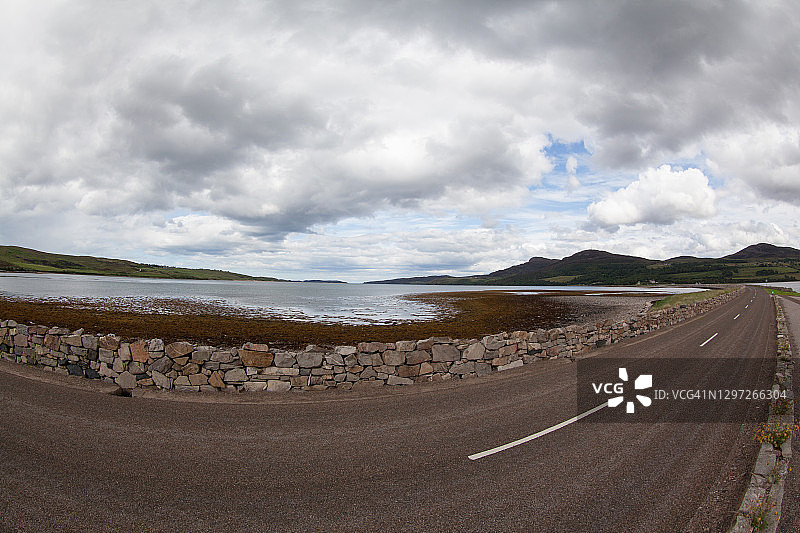 苏格兰偏远公路图片素材图片素材