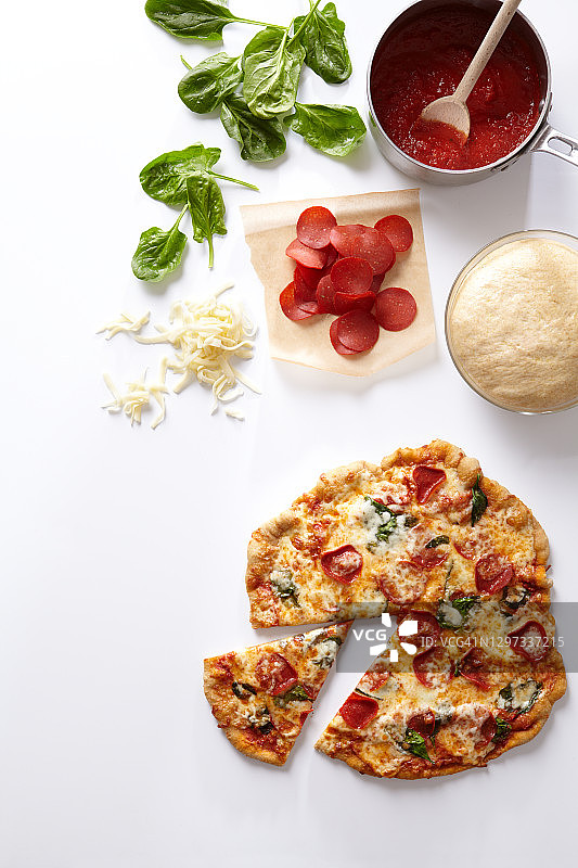 自制披萨图片素材