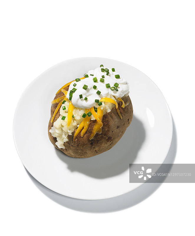 烤土豆图片素材