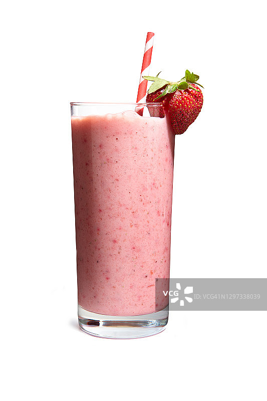 草莓奶昔图片素材