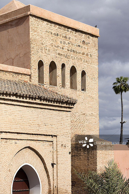 摩洛哥马拉喀什库图比亚公园图片素材