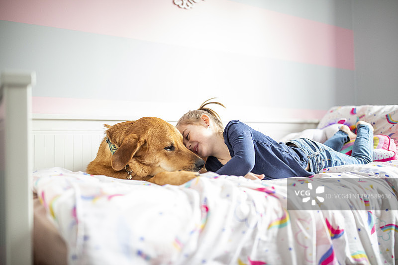 对我的狗狗的爱！图片素材