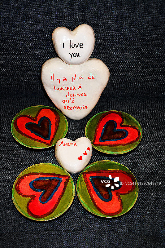 法国小爱心图片素材