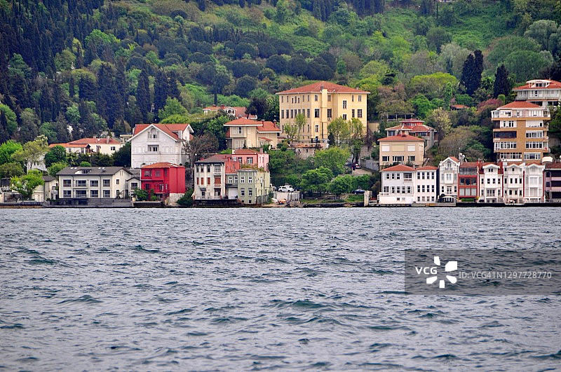 伊斯坦布尔博斯普鲁斯海峡图片素材