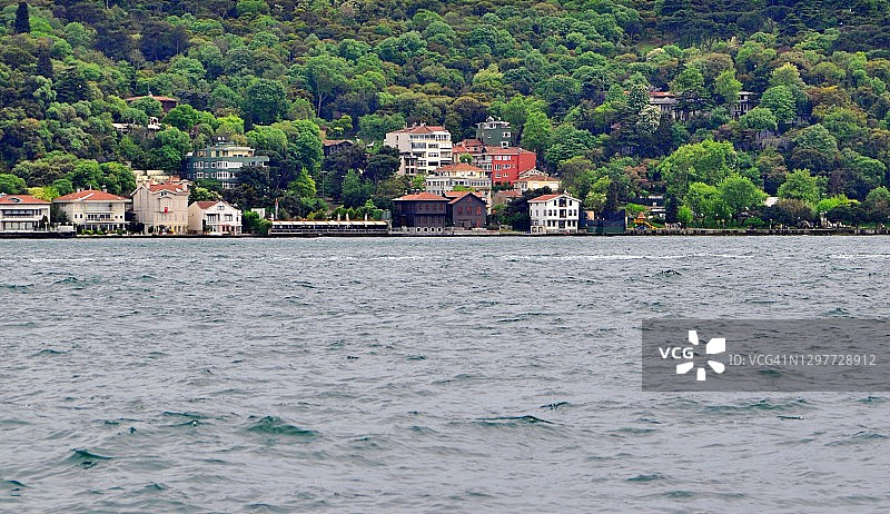 伊斯坦布尔博斯普鲁斯海峡图片素材