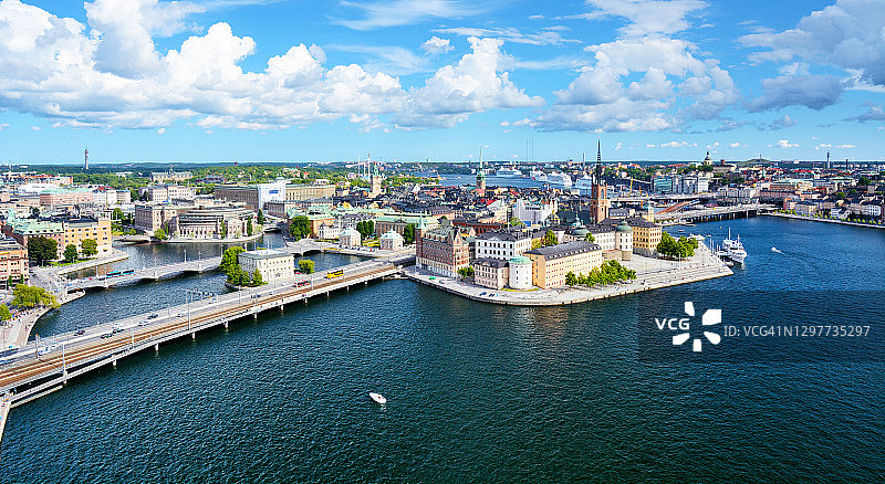 斯德哥尔摩里达霍尔姆岛图片素材