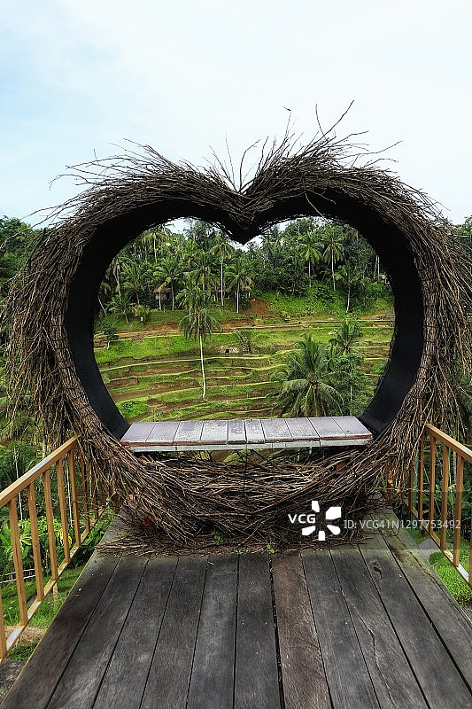 印度尼西亚巴厘岛德格拉朗梯田图片素材