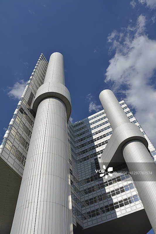 德国巴伐利亚慕尼黑：HVB Tower 摩天大楼图片素材