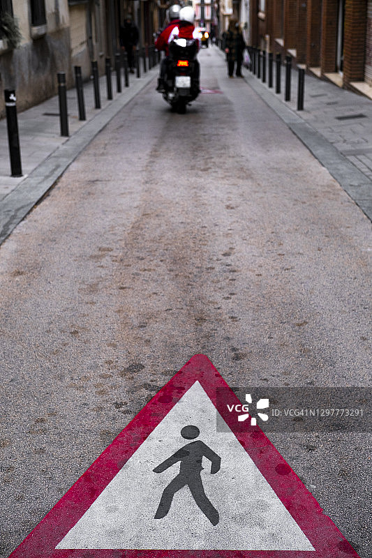 行人符号图片素材