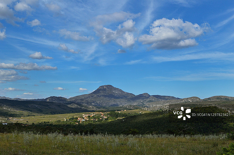 巴西米纳斯吉拉斯州卡皮瓦里附近的风光图片素材